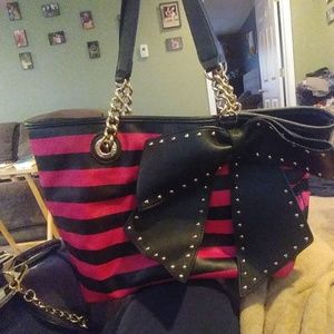 Very large Betsey Johnson purse